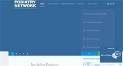 Desktop Screenshot of podiatrynetwork.com